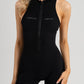 Lightweight romper designed for gym sessions or a chic night out.