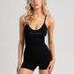 Lightweight romper with a flattering fit and premium ribbed fabric.